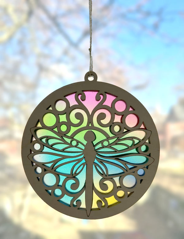Dragonfly Round 01 Sun Catcher