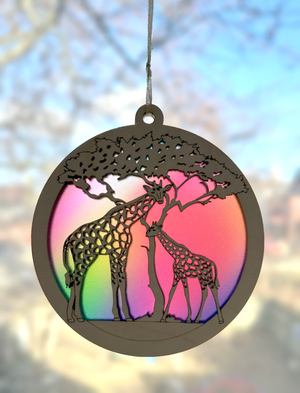 Giraffes 01 Sun Catcher