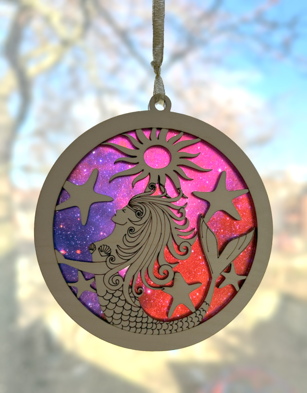 Mermaid 02 Sun Catcher