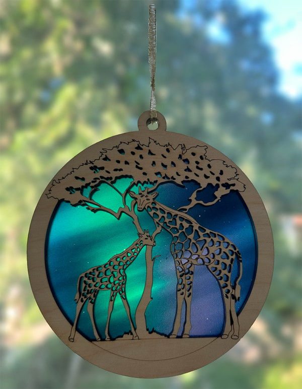 Giraffes 02 Sun Catcher