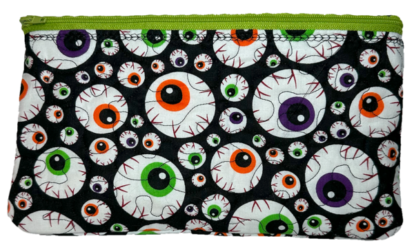 Crazy Eyes 02- 5 X 9 Zipper Pouch