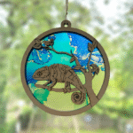 Chameleon 01 Sun Catcher