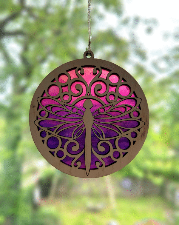Dragonfly Round 02 Sun Catcher