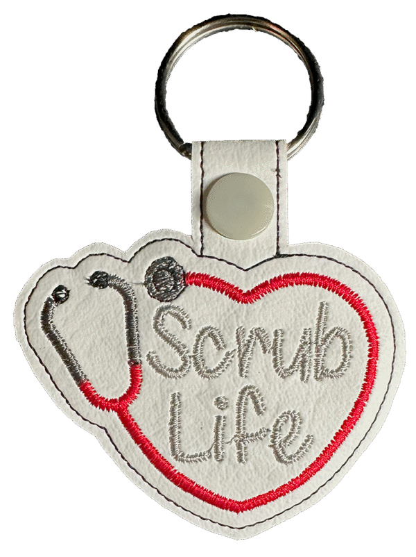 Scrub Life Key Fob