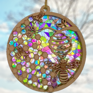 Bees 01 Sun Catcher