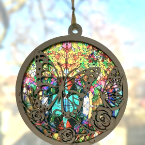 Butterfly 02 Sun Catcher