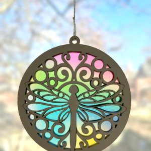 Dragonfly Round 01 Sun Catcher