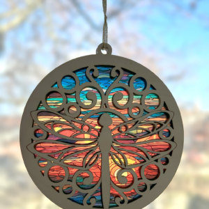 Dragonfly Round 02 Sun Catcher