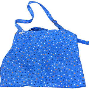 Blue-Triangles Kids Apron