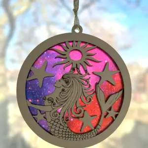 Mermaid 02 Sun Catcher