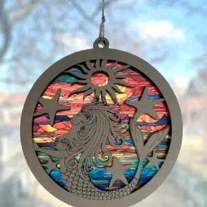 Mermaid 03 Sun Catcher