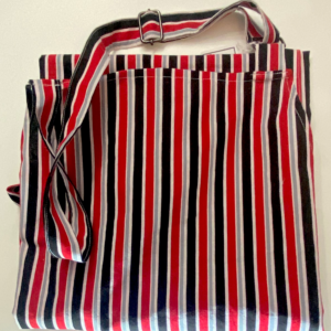 Red-Black-Gray Apron