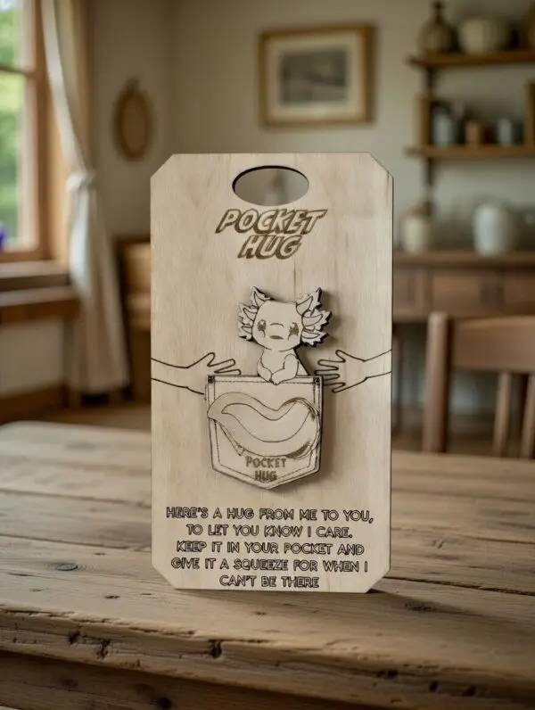 Axolotl Pocket Hug – Prince and Lady