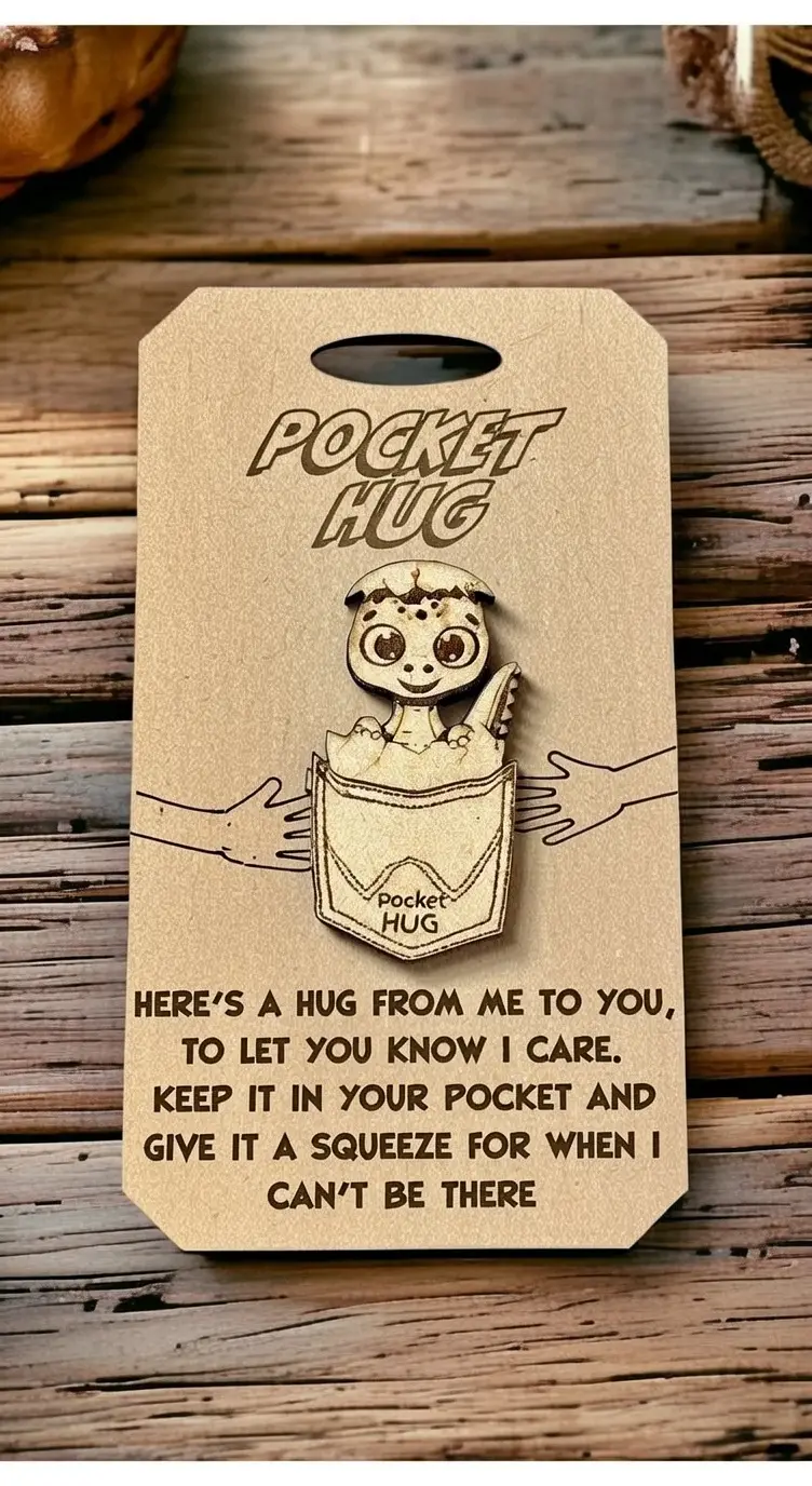 Baby Dinosaur Pocket Hug