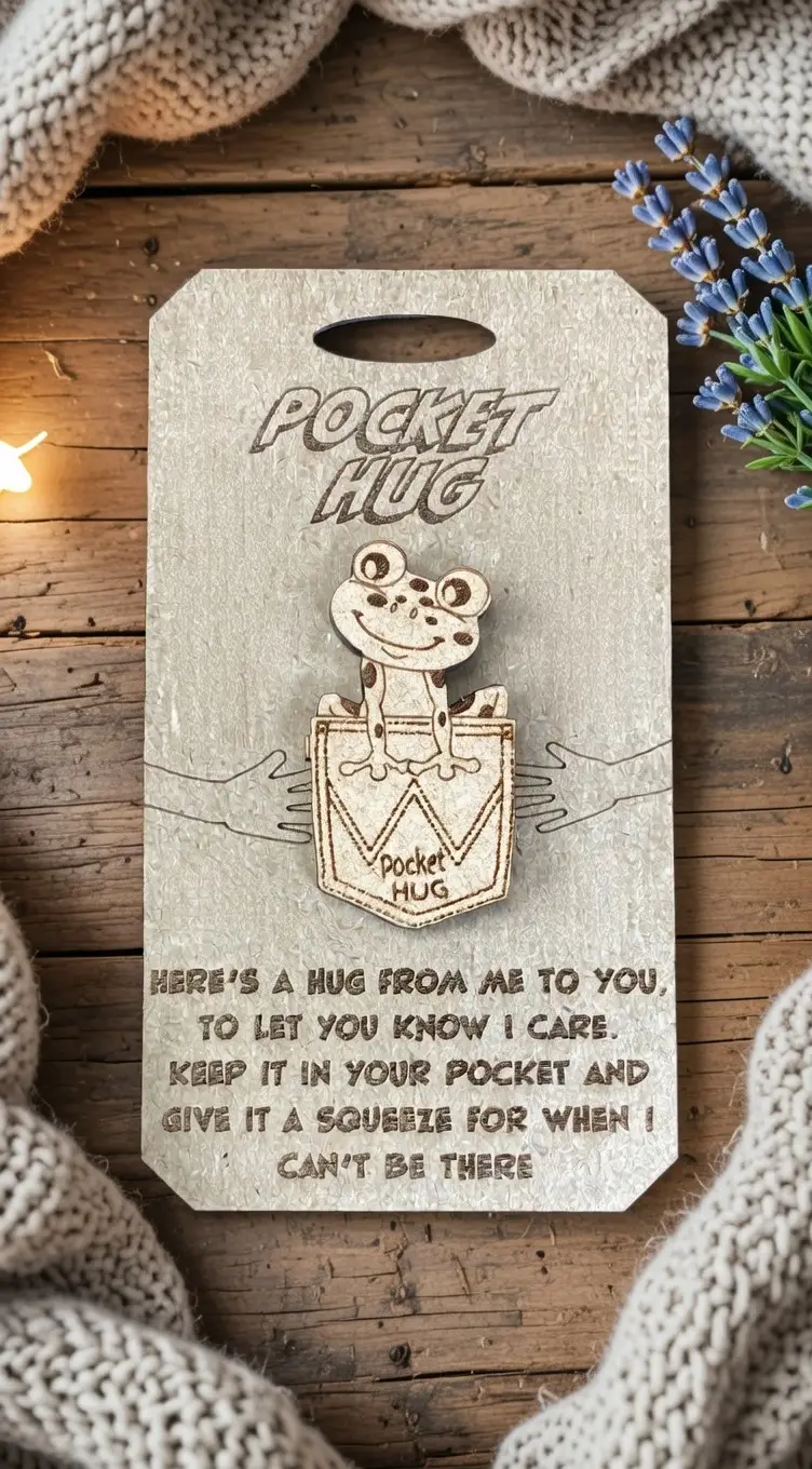 Frog Pocket Hug