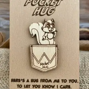 Squirrel Pocket Hug