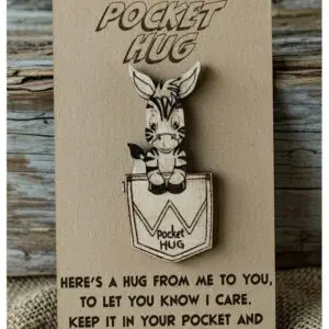 Zebra Pocket Hug