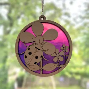 Ladybug 01 Sun Catcher